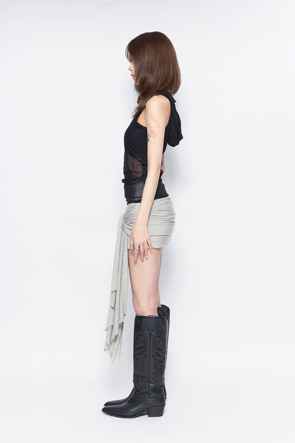 THEREDTHREAD / ザレッドスレッド】S mini skort pareo