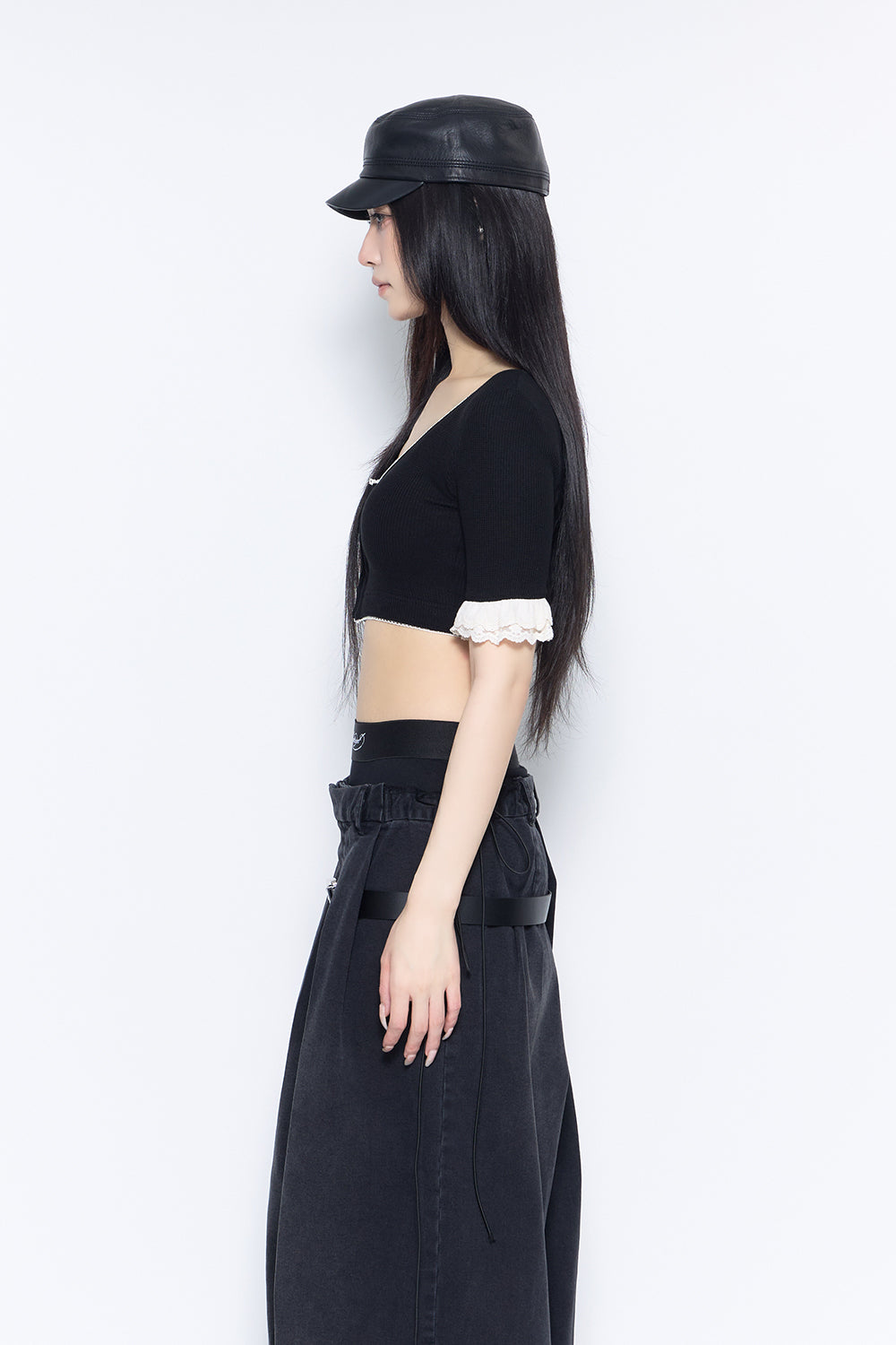convertible laced dress mini