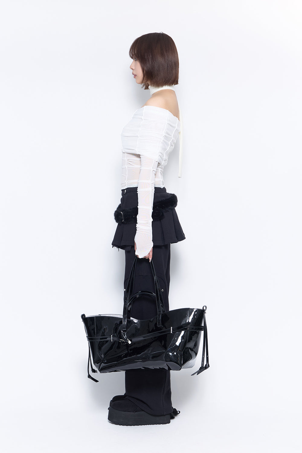 THEREDTHREAD / ザレッドスレッド】S classic skirt pants sweat