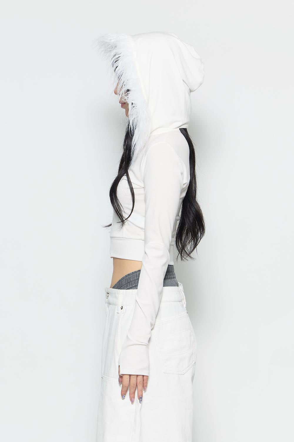 S callifur zip hoodie