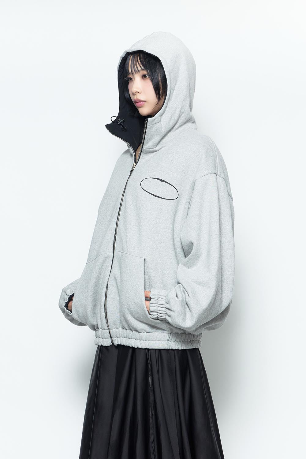 S flip nylon jacket
