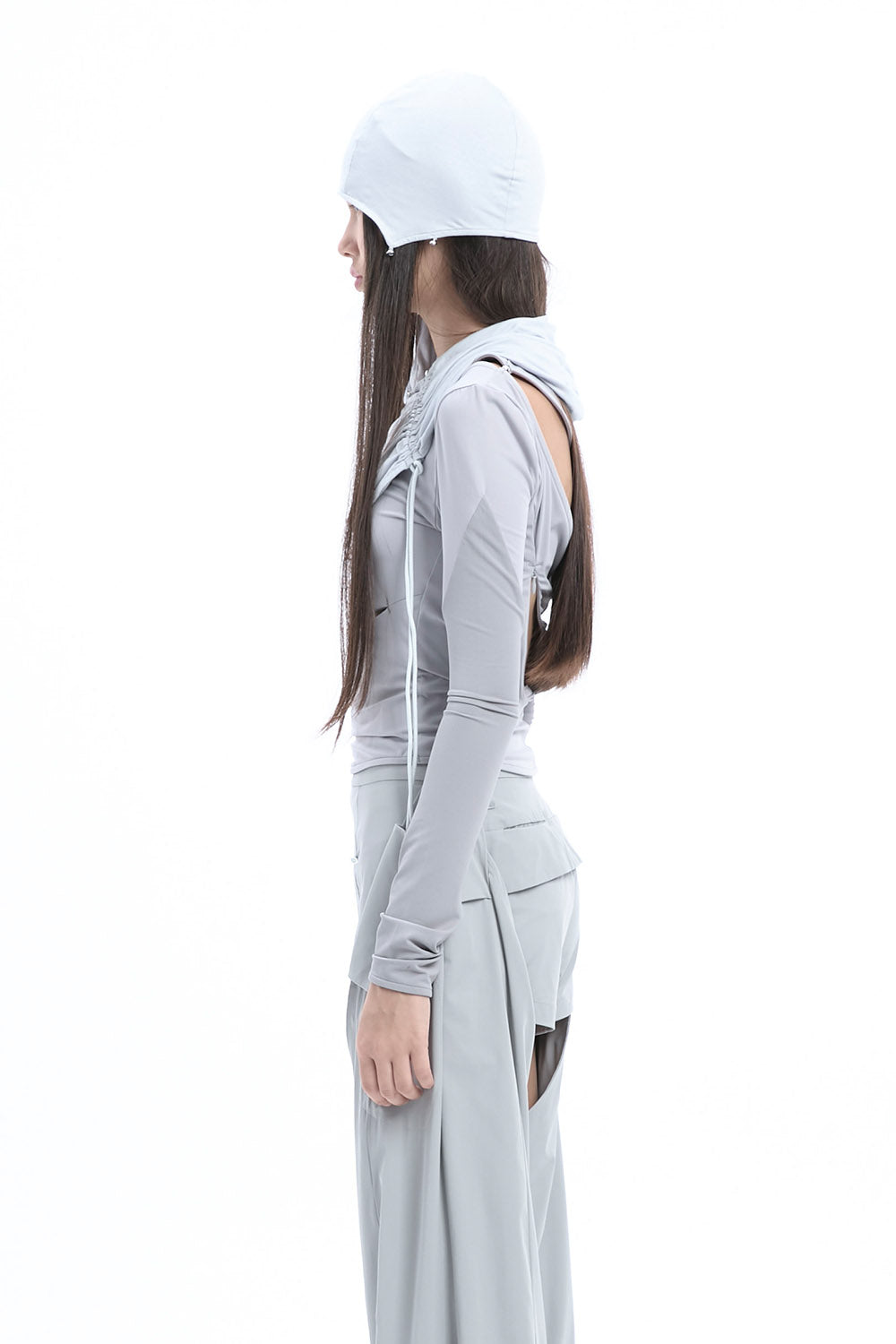 THEREDTHREAD G tech magnet legpants グレー THEREDTHREAD / ザレッドスレッド】G tech magnet legpants