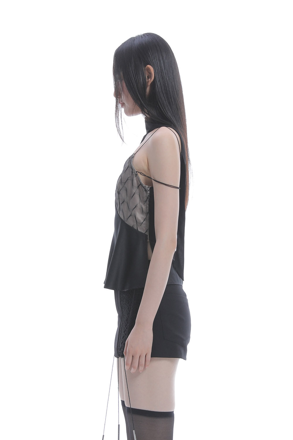 S cross camisole curve