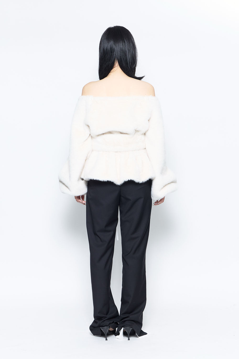 S structured slacks pants