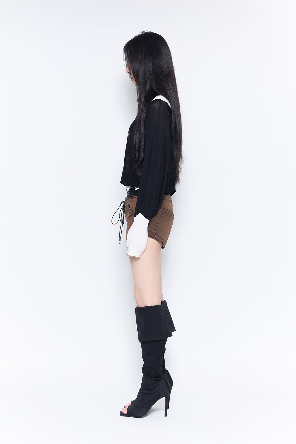 script layered shorts