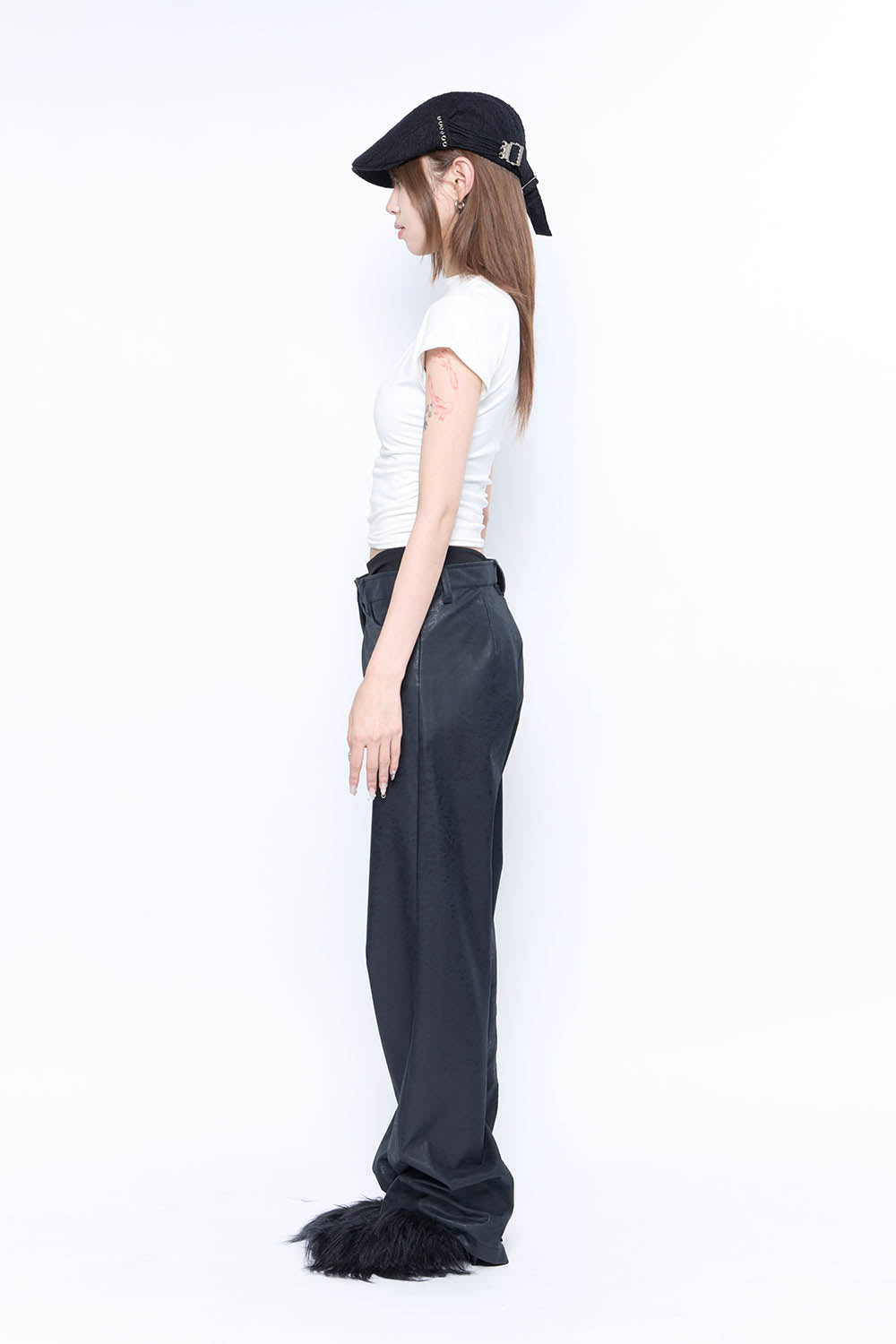パンツ theredthread S butterfly pants THEREDTHREAD】S butterfly pants
