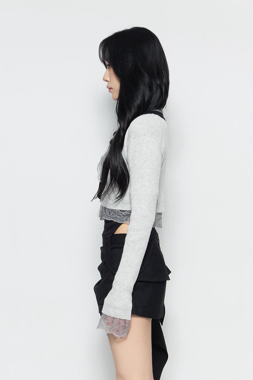 S framed lace tops