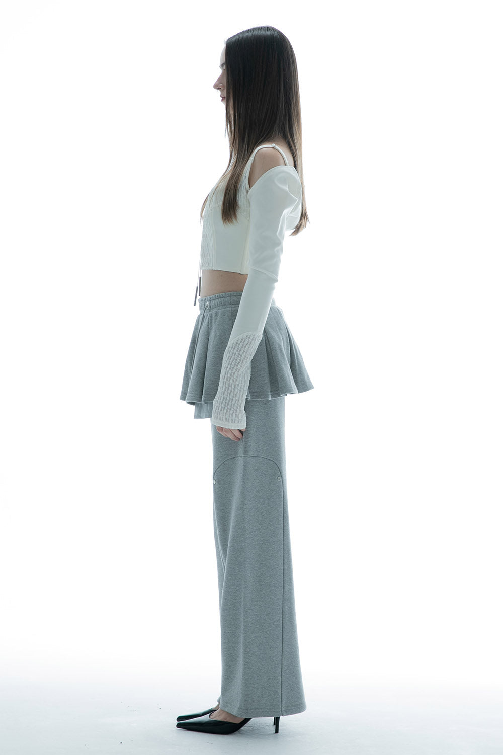 S classic skirt pants sweat