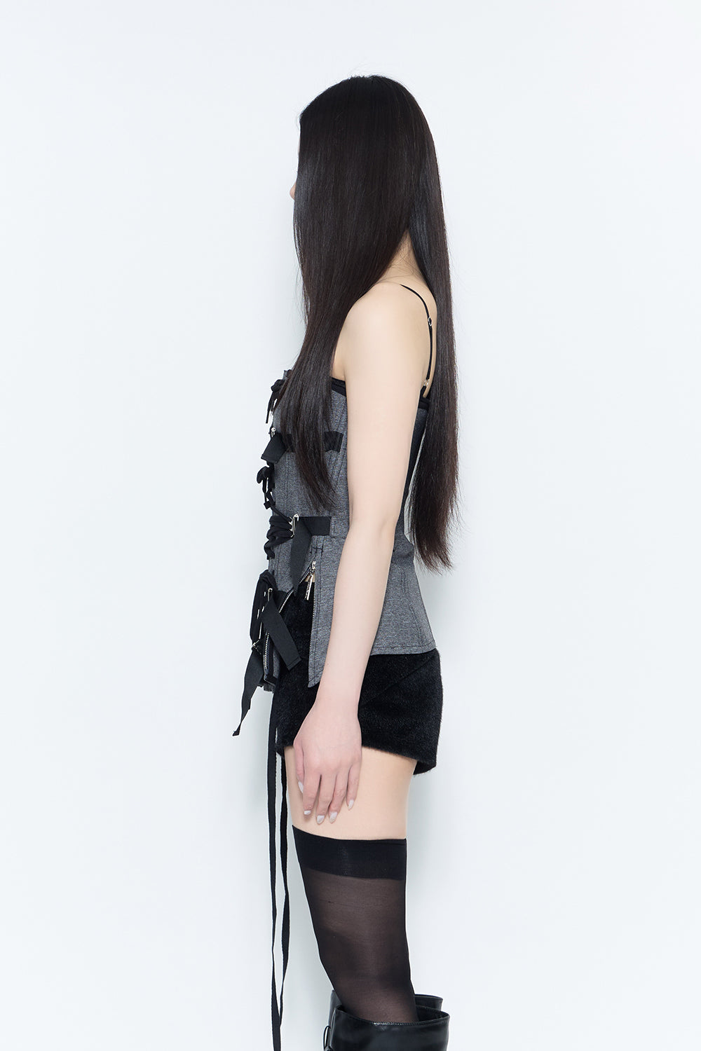 THEREDTHREAD】burlesque layered corset