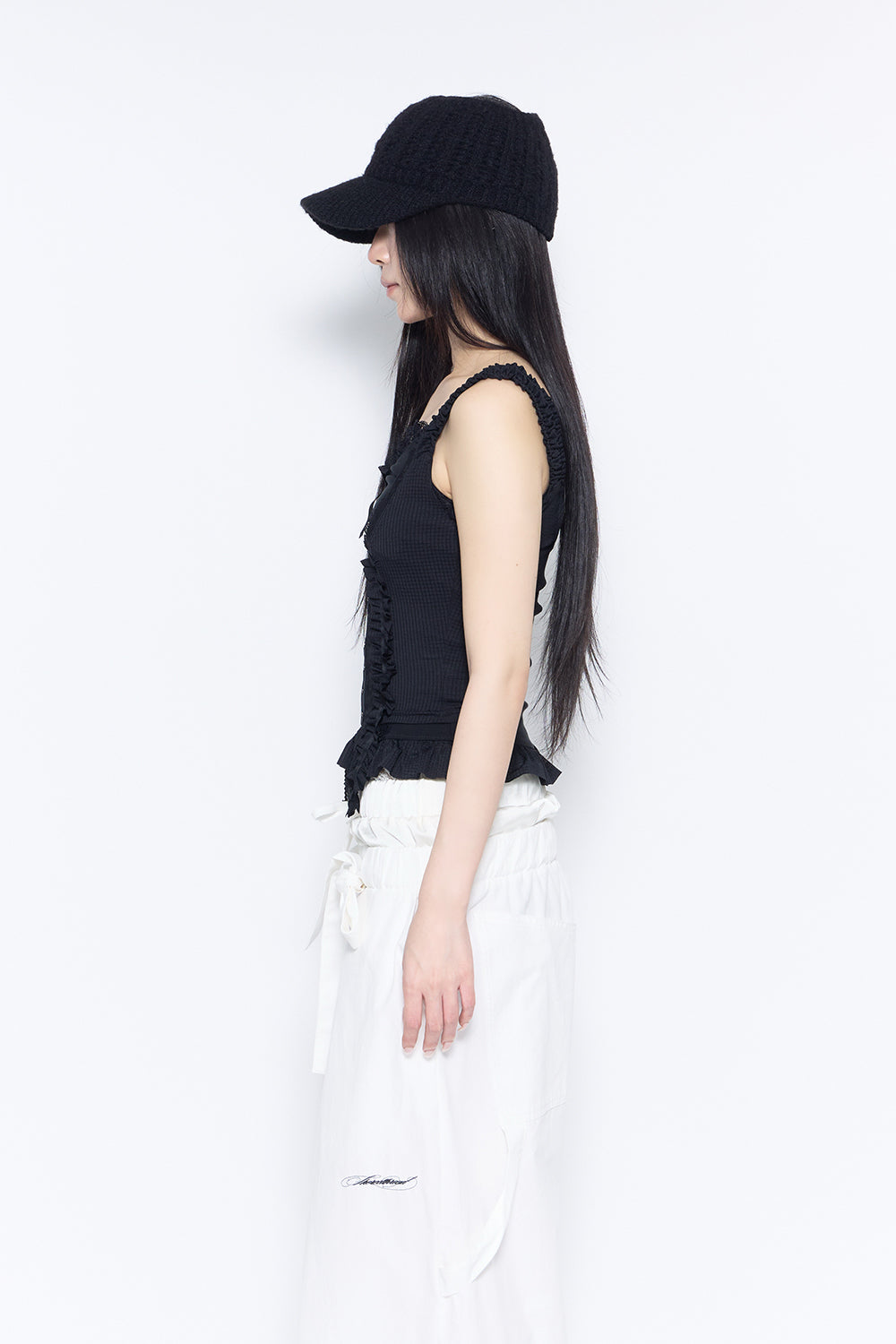 frill corset tops