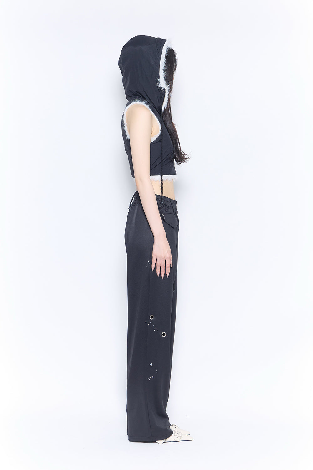 eyelet sweat pants