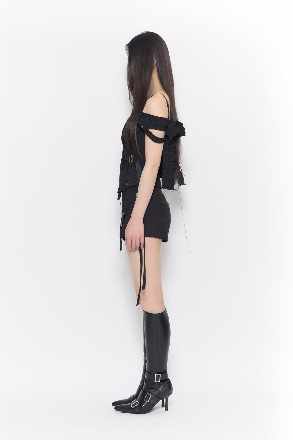 burlesque corset shorts
