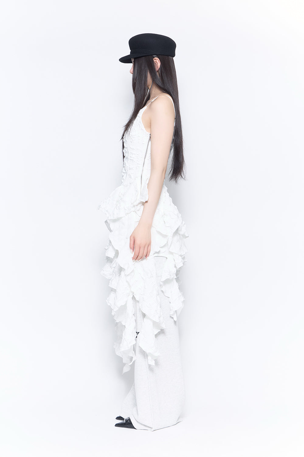 ワンピース theredthread fleur camisole dress THEREDTHREAD / ザレッドスレッド】fleur camisole dress