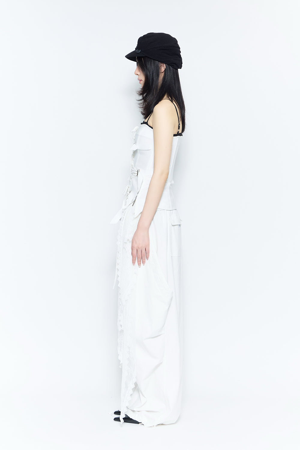 パンツ veil cargo pants scarf set THEREDTHREAD】veil cargo pants scarf set