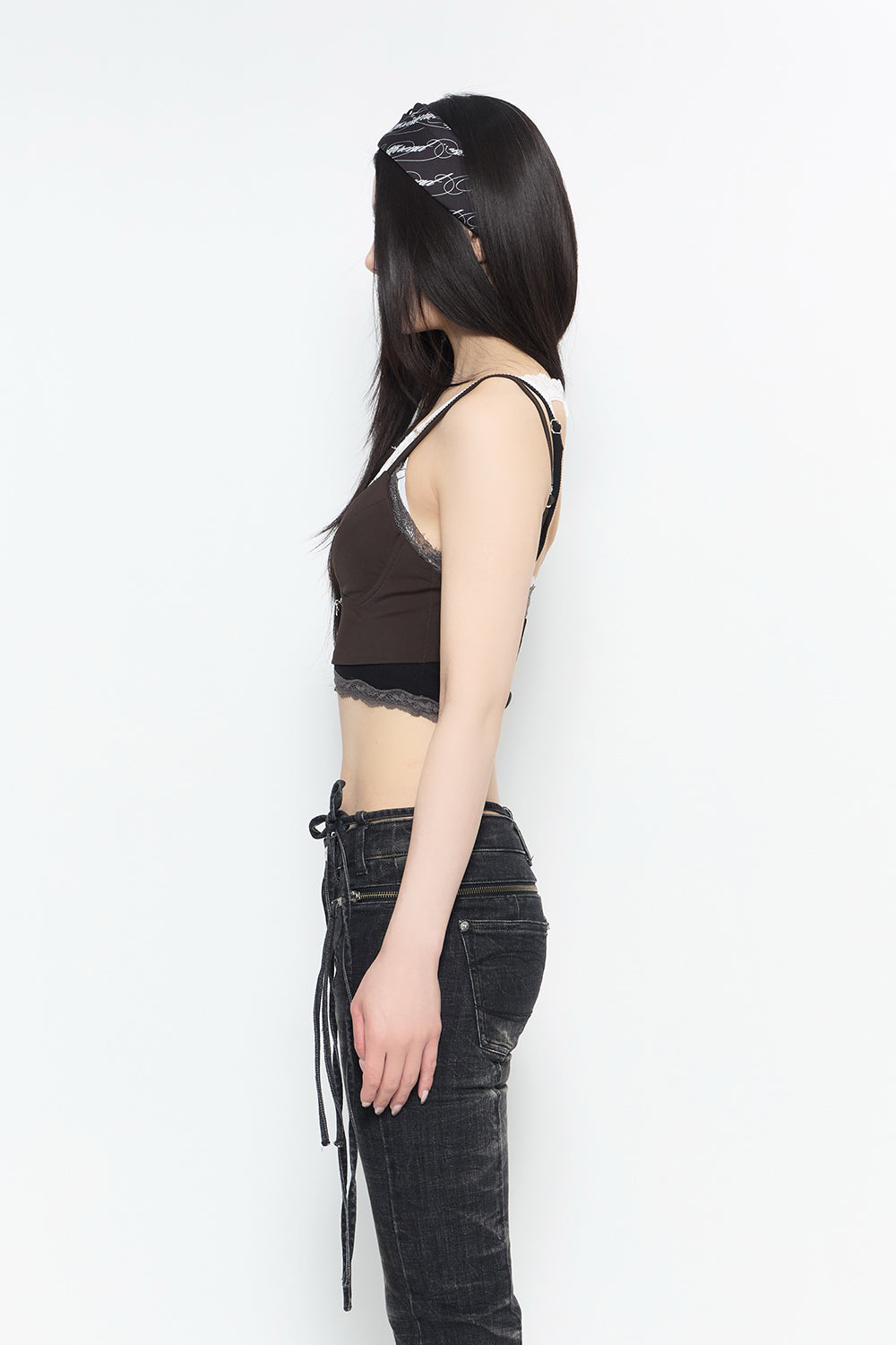 lace trim layer cami