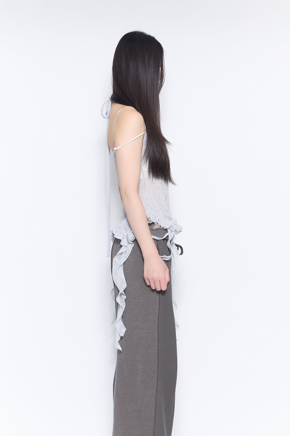halter tail tops