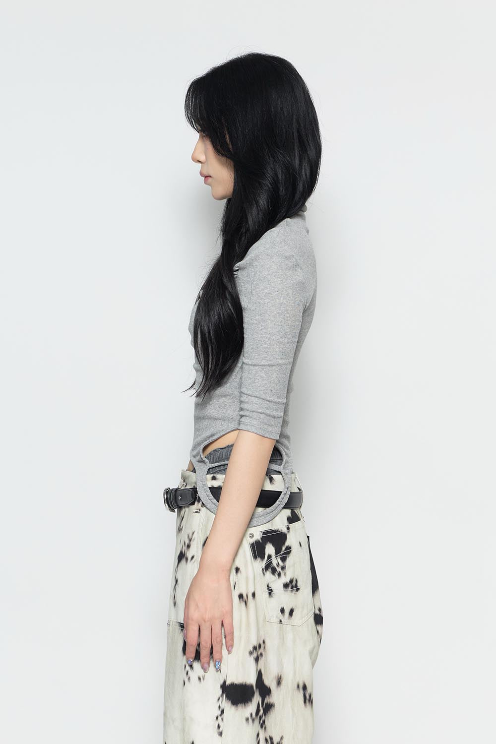 THEREDTHREAD / ザレッドスレッド】S loop drape tops