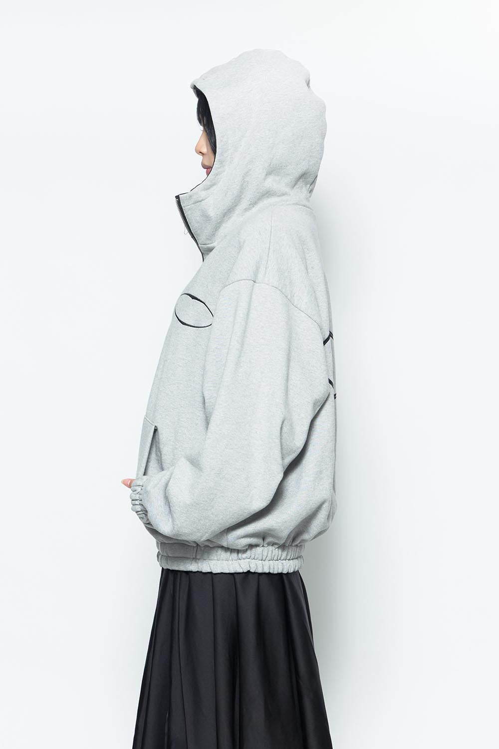 S flip nylon jacket