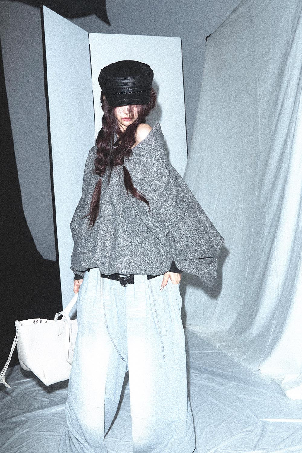 S over tweed zip jacket