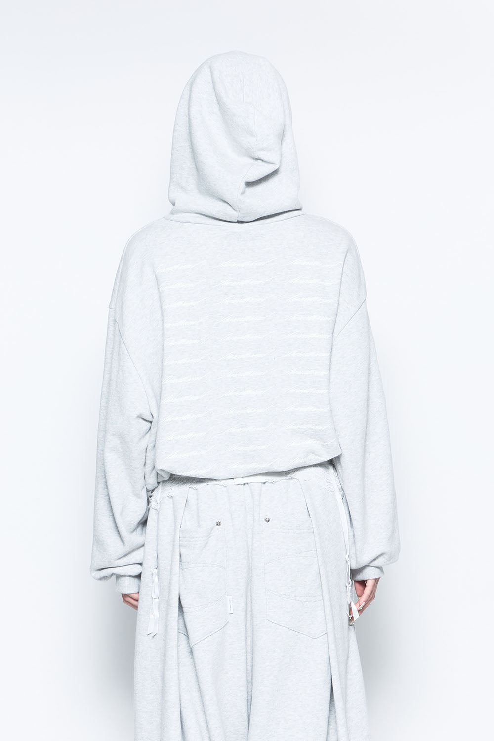 S logo pullover hoodie