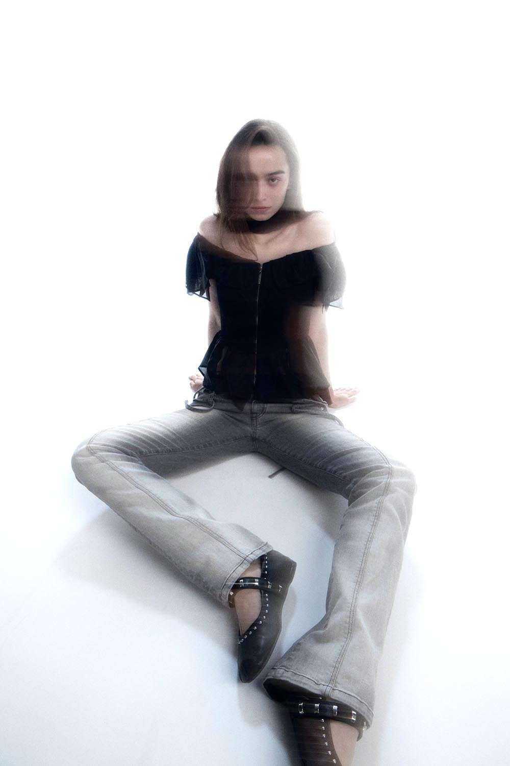 S lace up denim 1