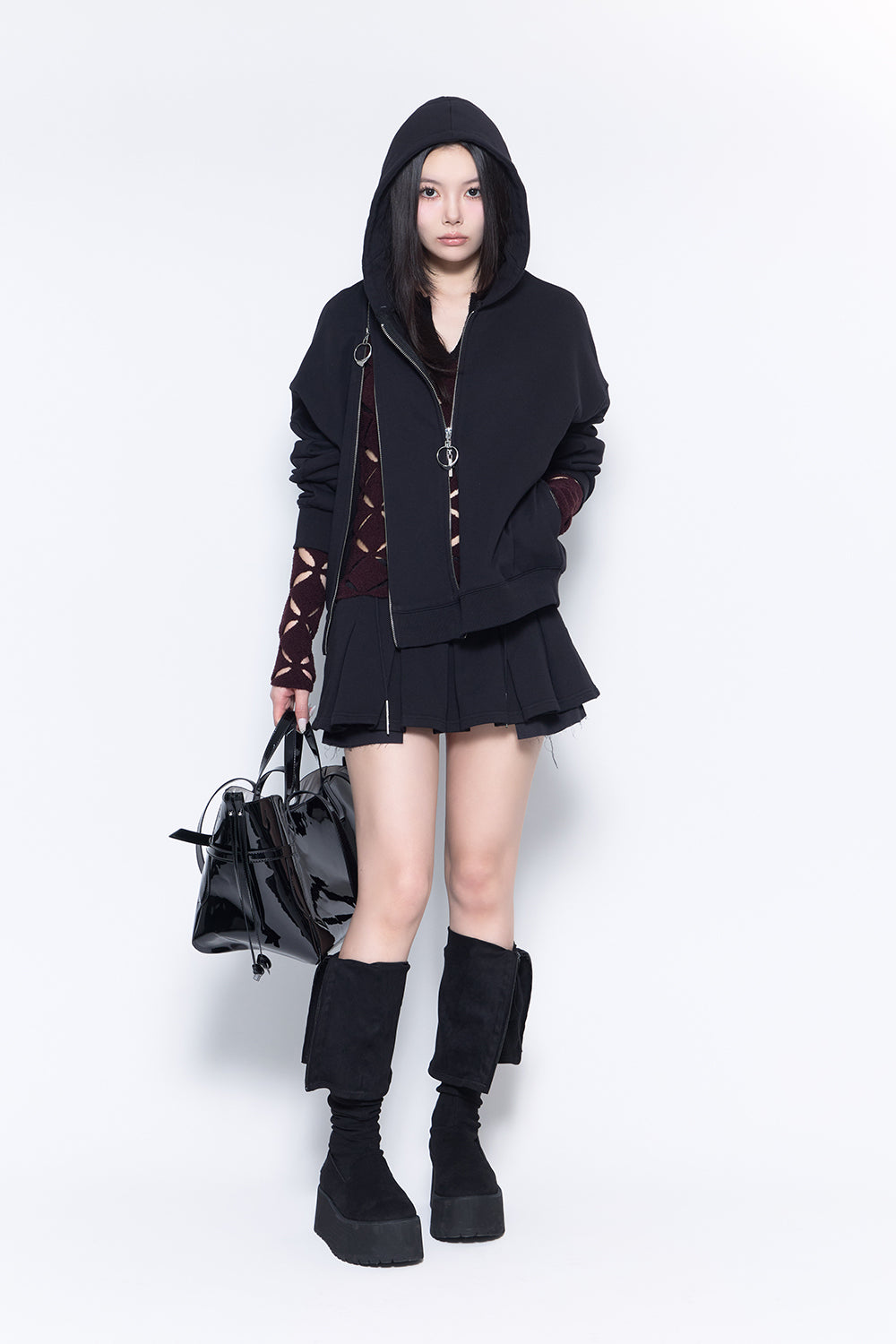 S classic skirt pants sweat