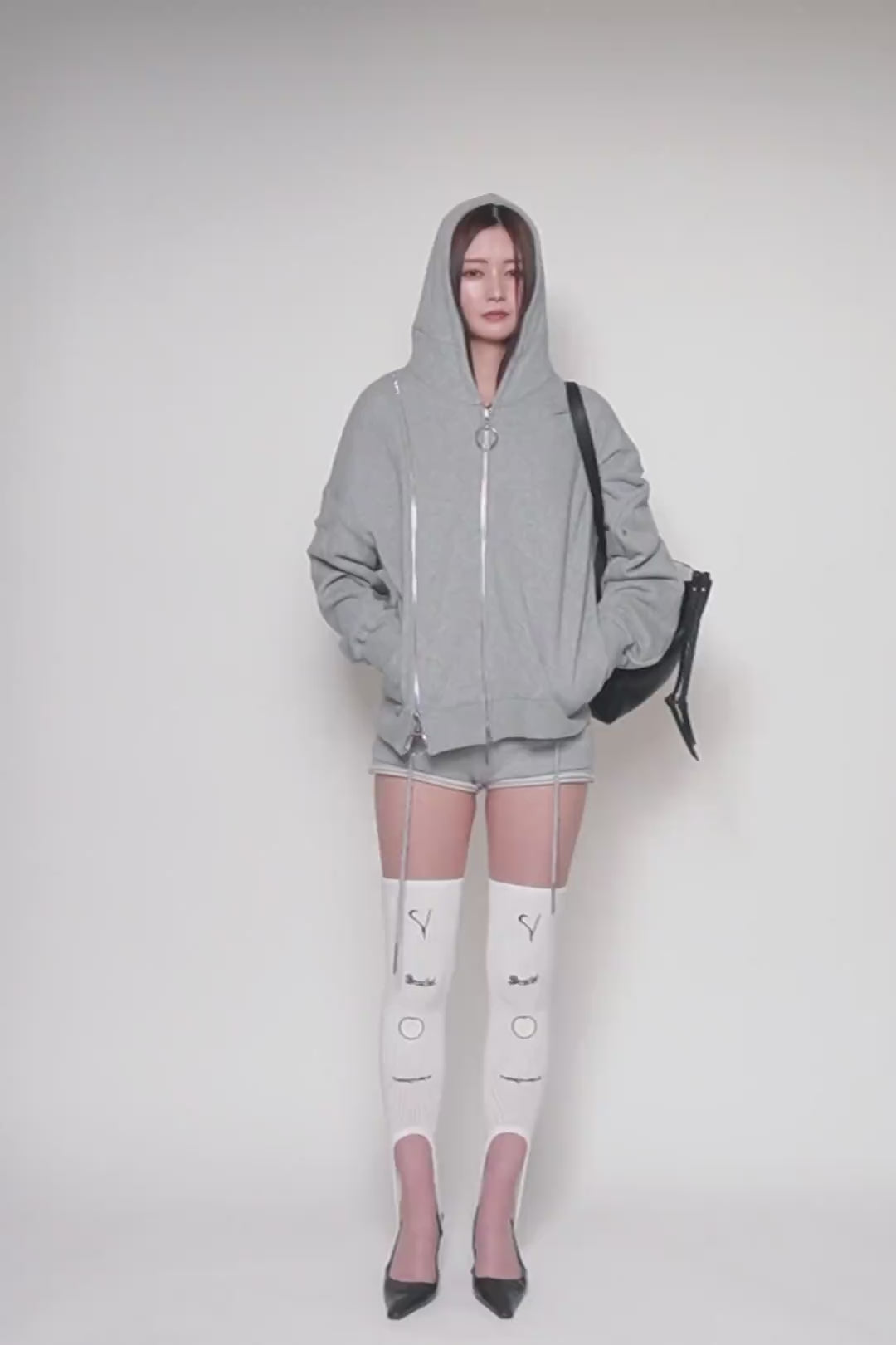 パンツ theredthread S ribbon smocking sweat THEREDTHREAD / ザレッドスレッド】S ribbon smocking sweat pants