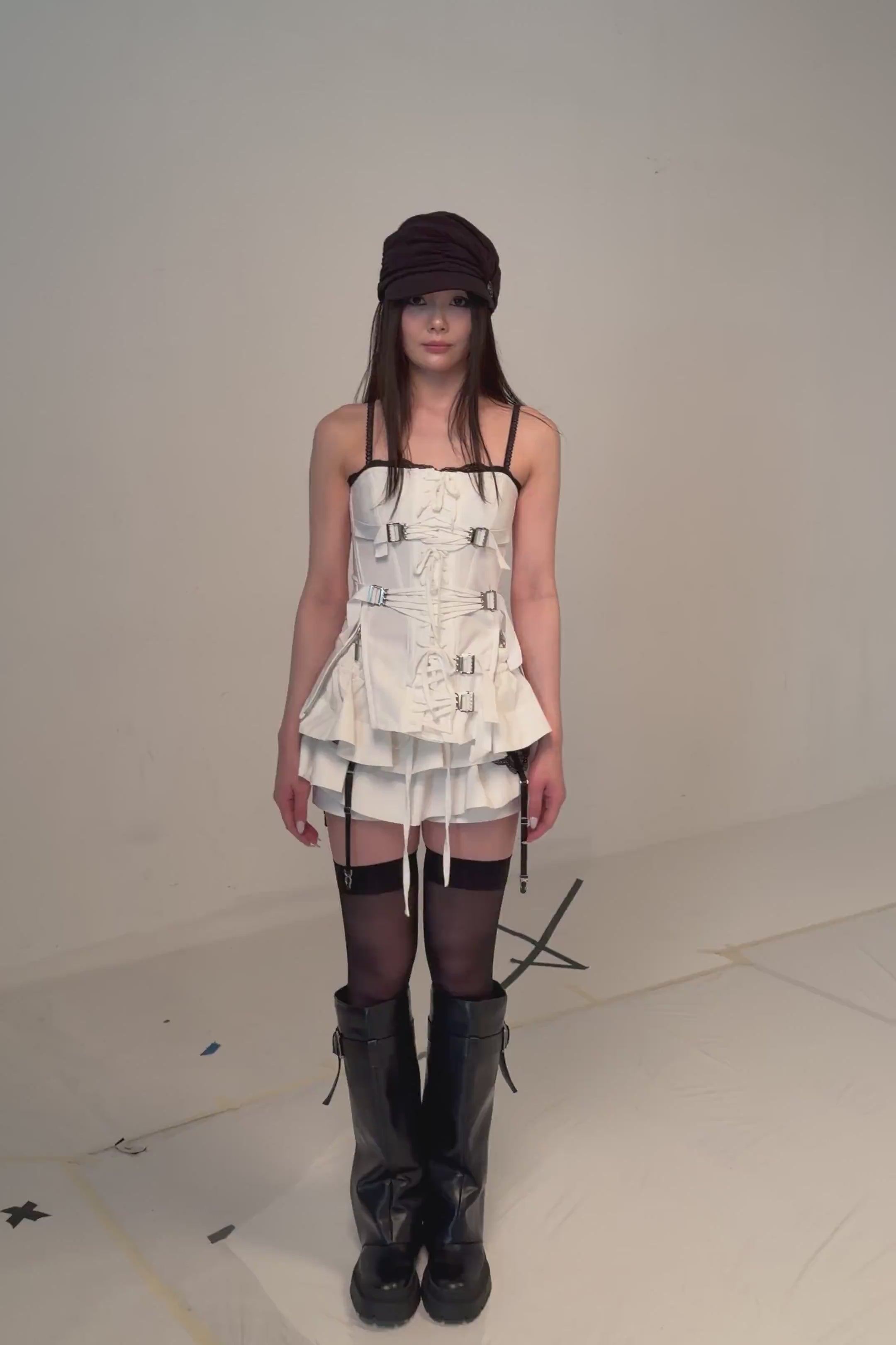 burlesque layered corset