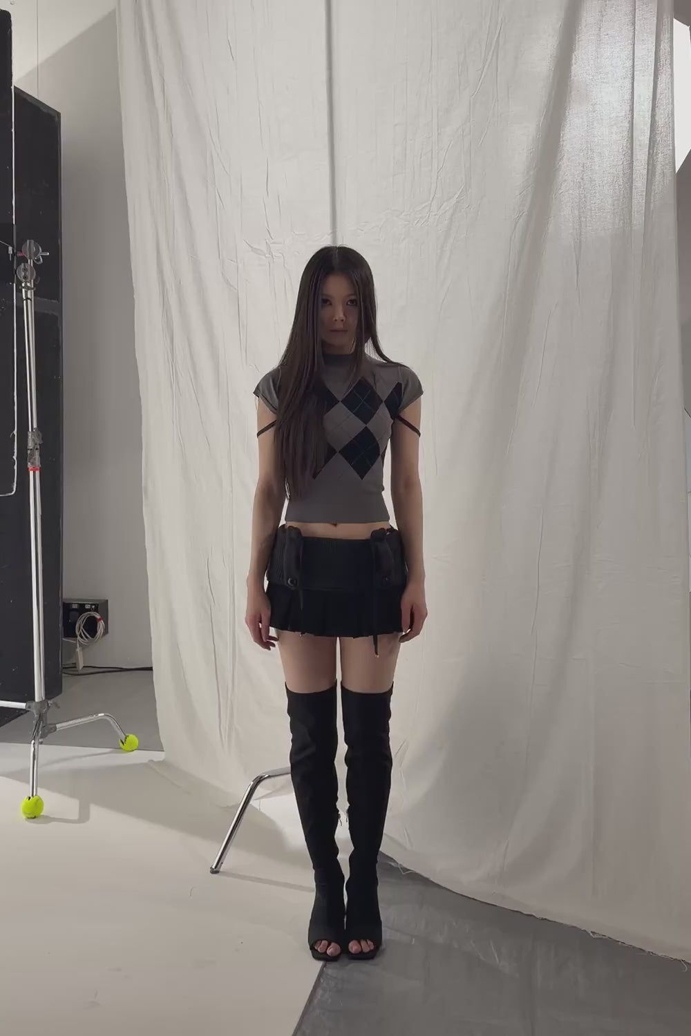 argyle fit tops