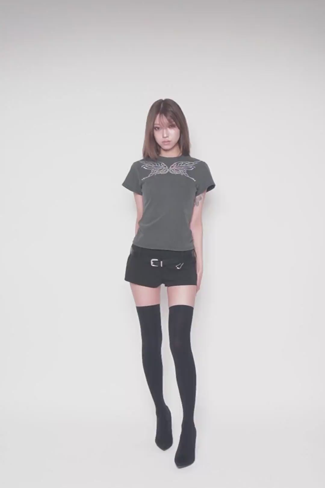 S motif T-shirt