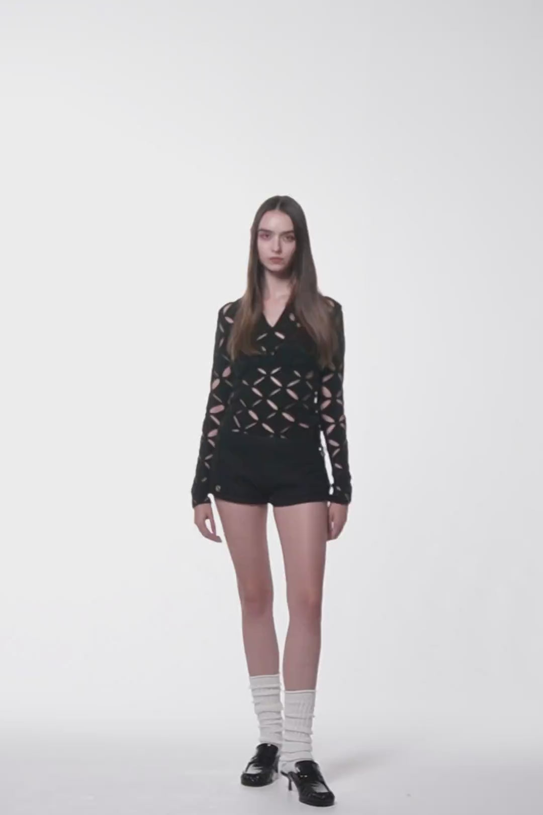 新品本物 THEREDTHREAD / ザレッドスレッド】S ring biker shorts lace パンツ