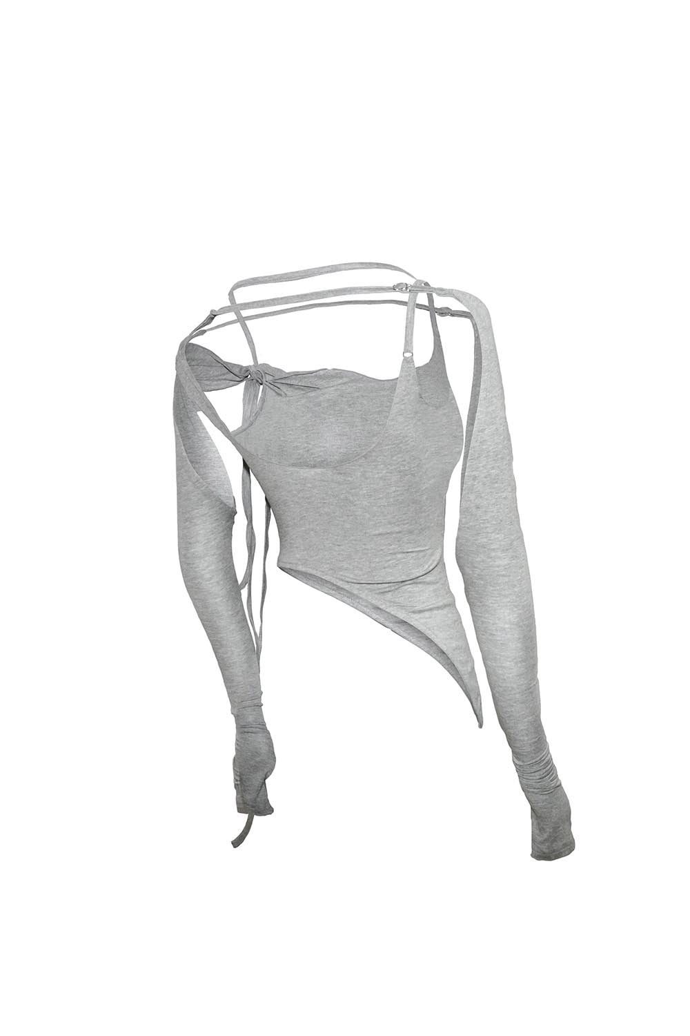 S asymmetric halter tops