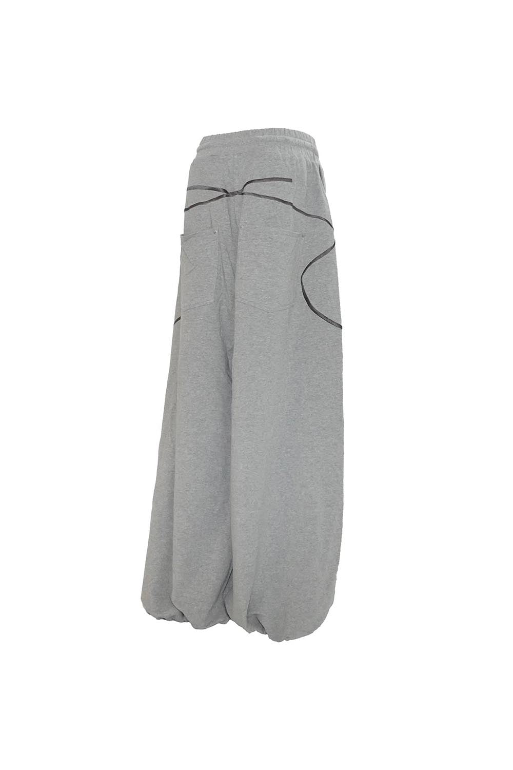S embroidery ribbon pants