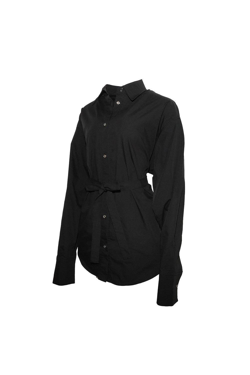 S slit shirt dress