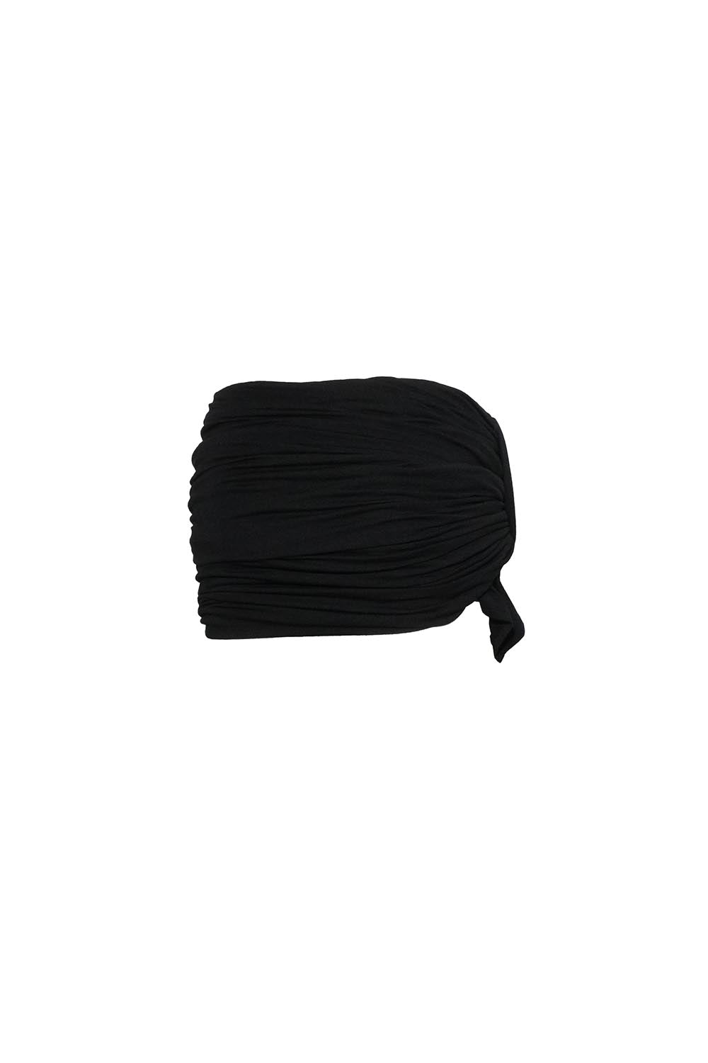 S drape ribbon shorts