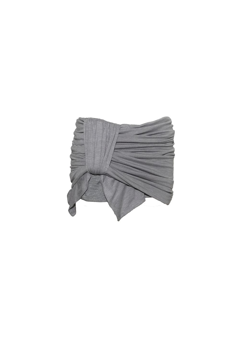 S drape ribbon shorts