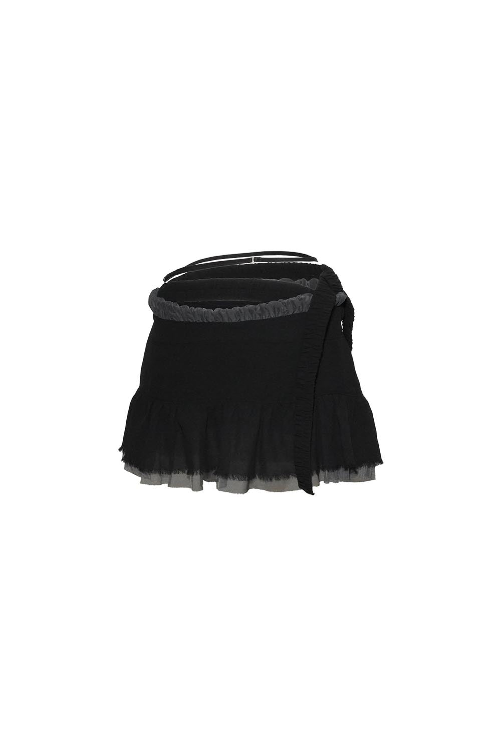 S flow frill skirt