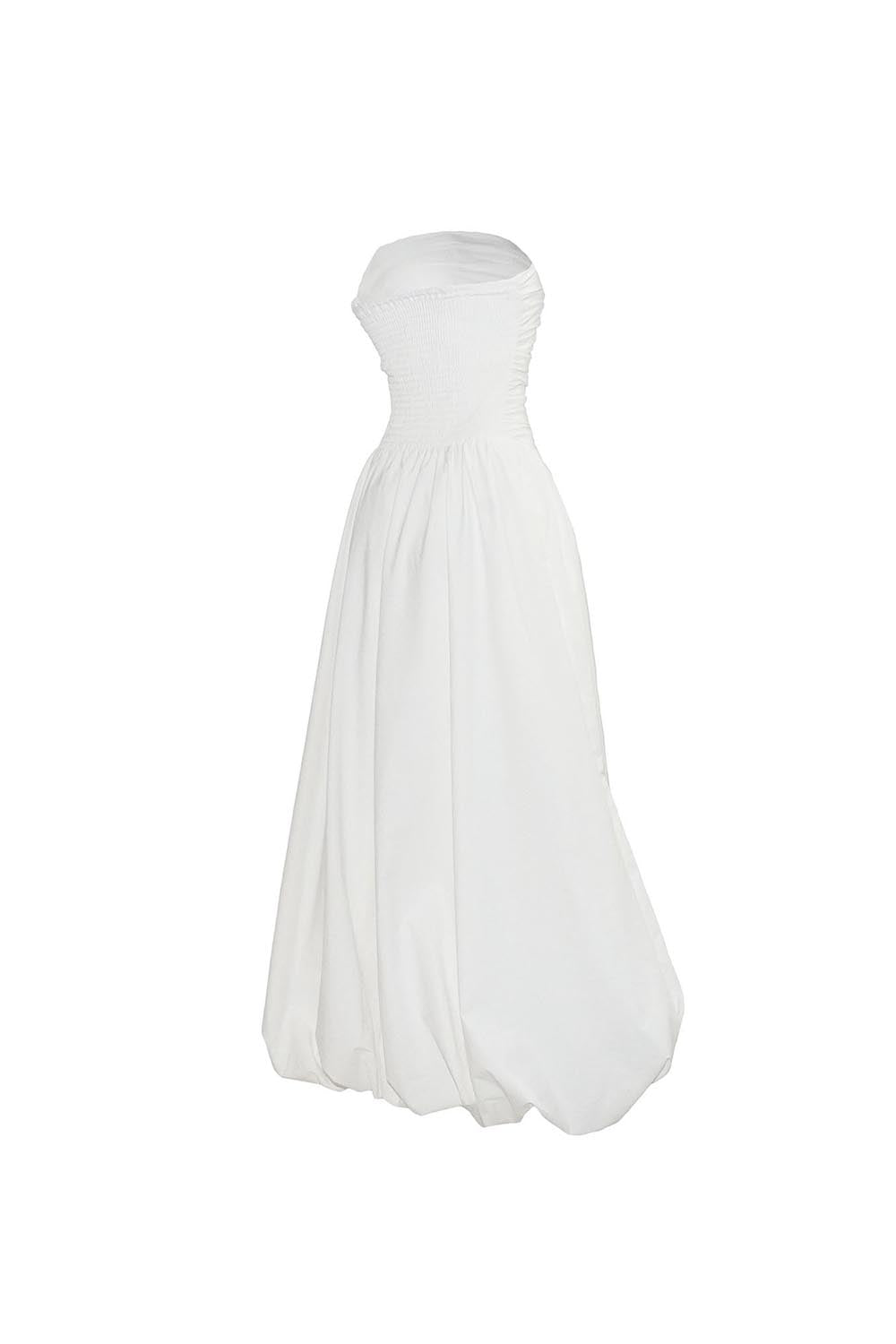 S balloon long dress