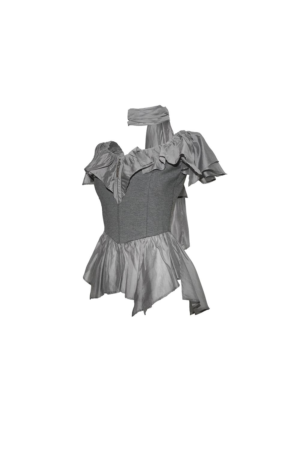 S ruffle stole tops