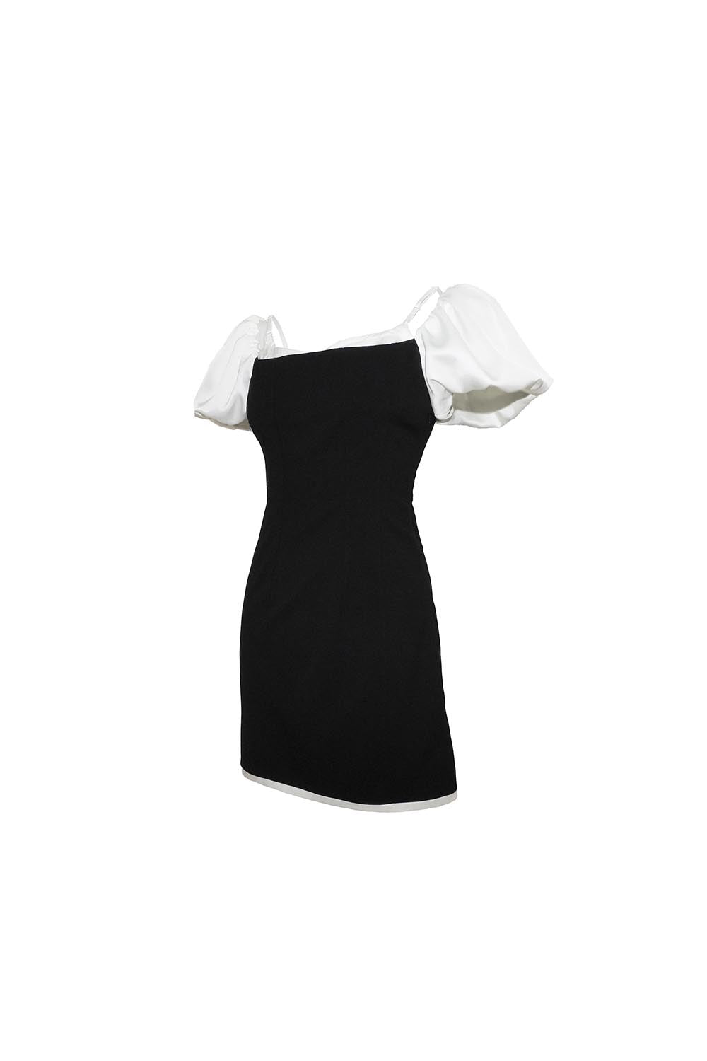 S puff sleeve dress mini