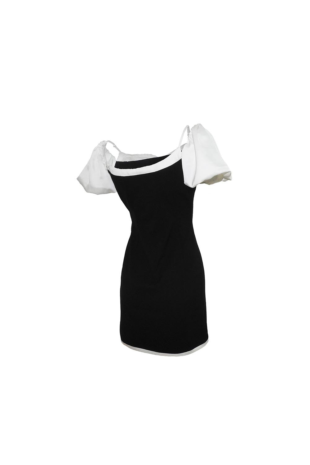 S puff sleeve dress mini