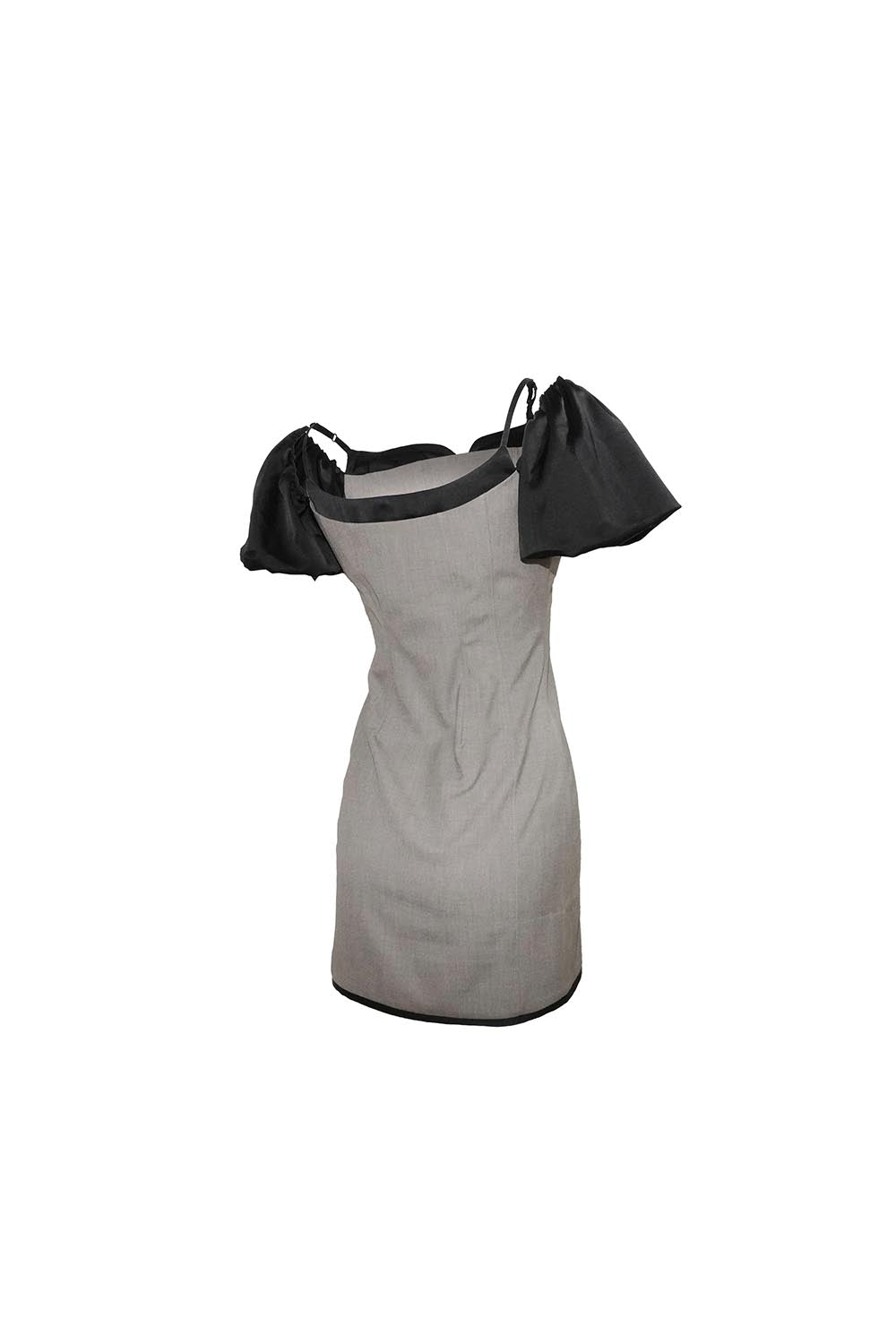 S puff sleeve dress mini