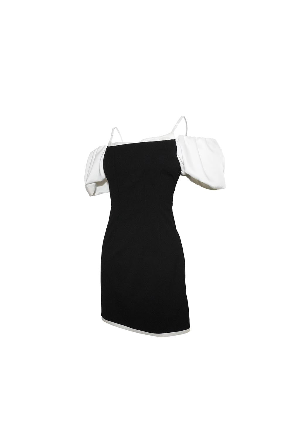 S puff sleeve dress mini