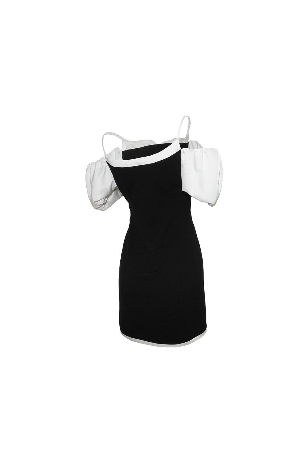 S puff sleeve dress mini